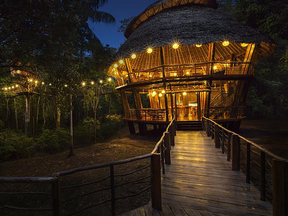 Treehouse lodge Iquitos